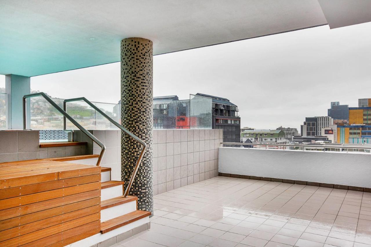 Backup-Powered Colourfull City Balcony Apartment Kapské Město Exteriér fotografie